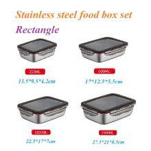 Stainless Steel Food Box, Fresh-keeping Lunch Box, Fruit Bento Box thumbnail-3