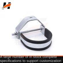 Anti-seismic Bracket Accessories, Hot-dip Galvanized U-shaped Pipe Clamp, Ohm Binding for Fire Protection Pipeline, Manufacturer thumbnail-3