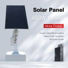 HiGUARD Mobile Solar Off-Grid Security Tower With 4m Manual Mast for Outside Monitoring thumbnail-2