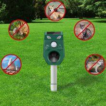 Aosion ODM/OEM Outdoor Garden Pond Yard Solar Ultrasonic + Flashing Cat Dog Fox Bird Possum Animal Repeller thumbnail-1