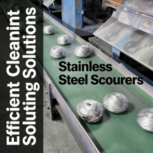 High Quality 4pcs Pack Custom Stainless Steel Scourer High-Density Steel Wool Ball for Kitchen Clean thumbnail-4