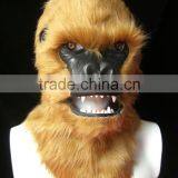 Promotional Animal Shape Felt Party Mask With Durable Elastic Band Gorilla Mask thumbnail-3