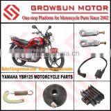 Yam. YBR125 Motorcycle Parts/Chain Adjuster, Ignition Coil, Rectifier, Speedometer Gear