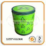 Large Round Tin Metal Box