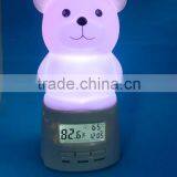 Touch On/off Digital Night Light Thermometer-Hygrometer thumbnail-5