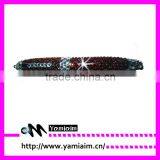 Newest rhinestone sparkle ballpoint pen custom color simple design