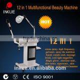 BU-1201B 12 in 1 Colligate Beauty Device for Facial Skin With Cold-light Maganifier thumbnail-1