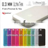 Ultra Thin 0.3mm for iphone case Matte Finish Slim Fit Case For iPhone 4 & 5