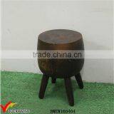 Unique Antique Wood Stump Stool Furniture