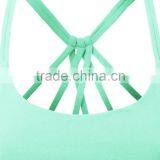 Womens Fitted Halter Cut Out Back Bralette Crop Tops Women 2016 thumbnail-5