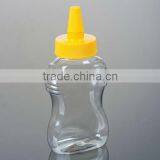Plastic Clear Squeezable Pet Ketchup Bottle With Food Grade