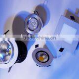 2014 hot sales high quality 3w 3 years warranty cob led downlight