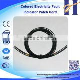 Colored Electricity Fault Indicator Patch Cord Fiber Optic Cable