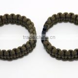 Handmade High Quality Useful Army Green 550 Paracord Survival Bracelet