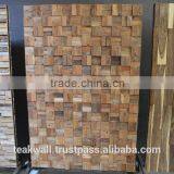RECYCLED TEAK WALL PANEL