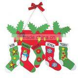 Wholesale Decoration Stocking Door Hanger Christmas Craft Kit thumbnail-1