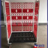 Collapsible Metal Storage Container, Cage Pallet