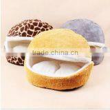 Wholesale Hamburger Style Shell Nest Windproof Waterproof Removable Pet Cat Bed House Thermal Hiding thumbnail-1