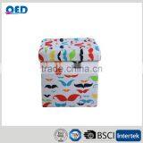 Foldable Design Security Filling Foam Foldable Storage Ottoman thumbnail-4