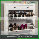 Shoe Cabinet Wooden Furniture Shoe Rack for Sale thumbnail-4