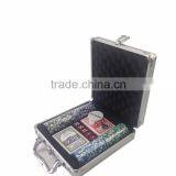 13.5g 500 Pcs Clay Cosmetics Casino Poker Chip Set With Aluminun Metal Case Roulette Chips Set thumbnail-2