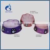 Round Shape Ceramic Dog Bowl Pet Feeder Bowl