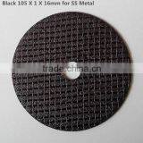 Black Red Yellow Green Cutting Wheel for Metal and Stainless Steel thumbnail-3