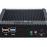 Intel Bay Trail J1800 2.41G Fanless Desktop Computer Case Mini PC X86 Windows DDR3 4GB RAM 32G SSD WiFi 2 Lan HTPC Server HDMI thumbnail-5