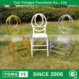New design white resin plastic chair phoenix chair