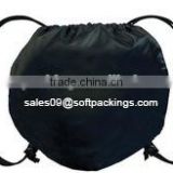 eco-friendle promotional string bag, polyester backpack bag