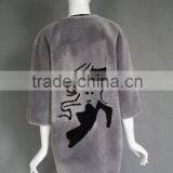 European and American Wind Lambs Wool Sheep Sheared Fur One Dress Coat Female Long Fur Coat in Winter Supplier's Choice thumbnail-4