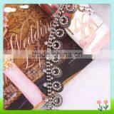 2016 Cheerfeel Bling Black Plated Rhinestone Chain for Decoration thumbnail-2