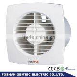 4 Inch Small ABS Exhaust Toilet Fan With Shutter/Damper