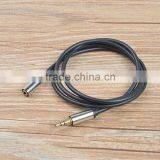 SYS Hot Selling 3.5mm Stereo Male To Female Audio Aux Cable thumbnail-3