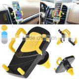 360 Rotate Universal In Car Air Vent Mount Cradle Holder Stand for Phone IPhone thumbnail-4