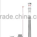 A038 High Craft Aluminum Sand Casting Decorative Light Pole Base thumbnail-2