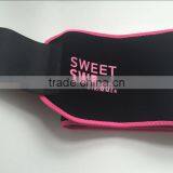 AS SEEN ON TV Sweet Sweat Premium Thigh Trimmers (Pink Logo) for Men & Women Waist Trimmer Trainer Belt thumbnail-5