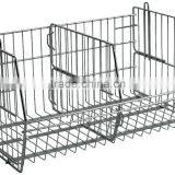 Popular Assemble Adjustable Stackable Storage Metal Wire Basket thumbnail-2