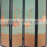 Red -crowned Crane Room Divider