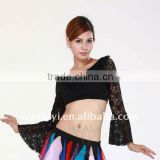 Belly dance sexy lace top for lady dancewear