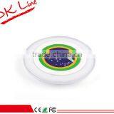 2015 Circular qi Wireless Charger for Samsung S6 S6 Edge ODM/OEM Quick Deliver Power Sockets thumbnail-1