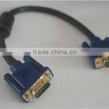 VGA HD15 M/M Gold Plated Cable Adaptor Monitor Projector New