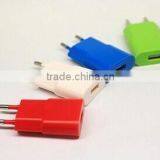5V 2.1A output dual USB travel wall mounted dapter GLT512 personalized charger