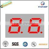 Gray Surface 7 Segment Led Display 2 Digits Seven Segment Display Two Digit Led Display