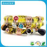 Fashionable Jewelry Women Custom Charm Bracelet Leather thumbnail-5