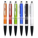 2015 Most Popular 2 in 1 Ball Pen With Screen Touch Head Stylus Pen, Office Plastic Touch Pen thumbnail-1