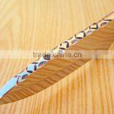 440-C BLADE CLASSIFIED/BRILLIANT MICARTA HANDLE, HANDMADE FIGHTING/HUNTING KNIFE thumbnail-2