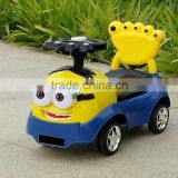 kids ride on car toy 4 wheels swing car slide car factory wholesale