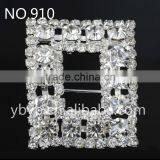 Hot ! Small Rhinestone Ribbon Button For Wedding Invitation-910 thumbnail-1