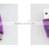 Mix Color Flashing Visible Luminous Smiling Face Micro USB Cable LED Glow Sync Data Charger Cables, Noodle Cables for Samsung thumbnail-6